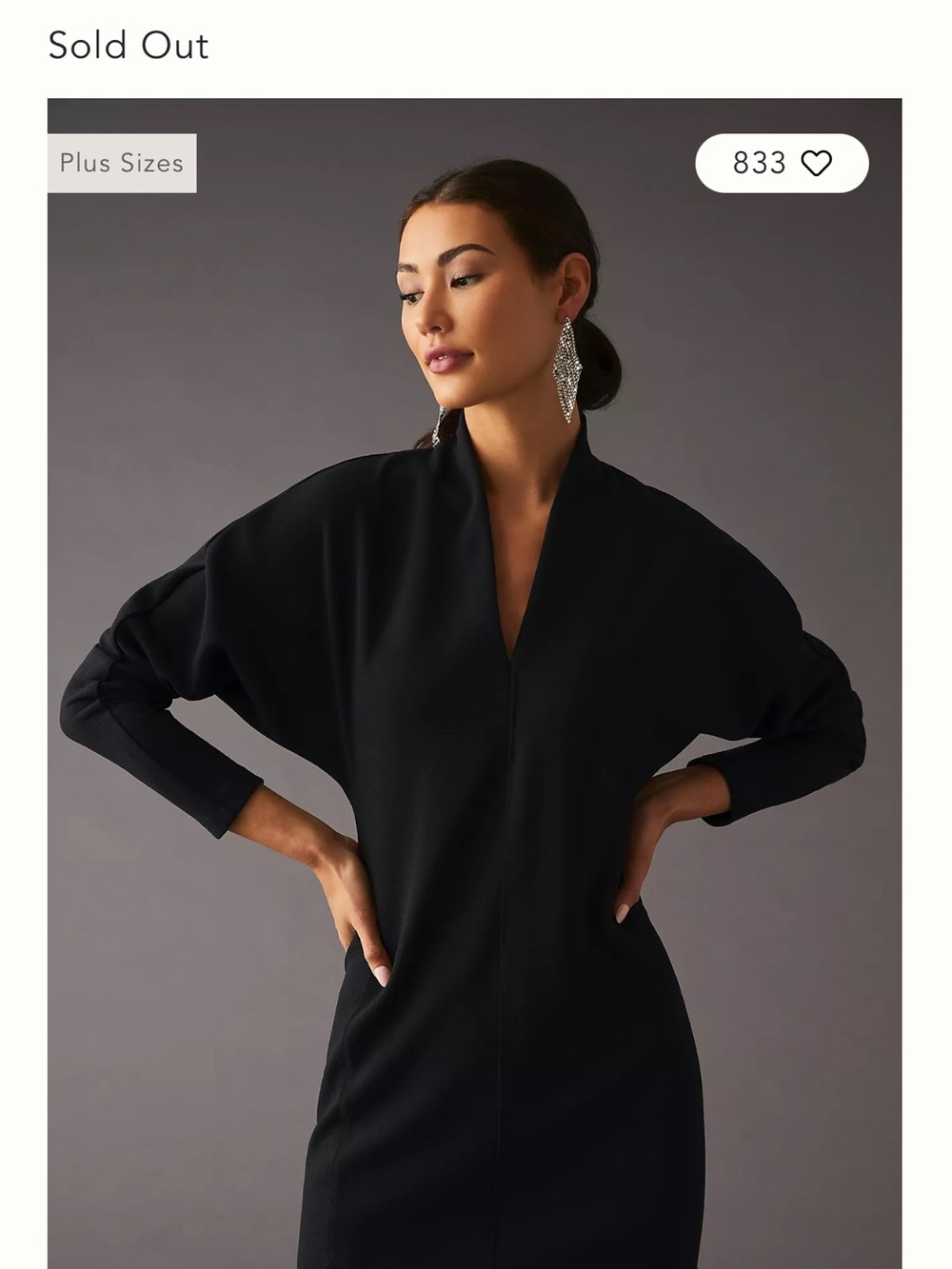 Daily Practice by Anthropologie Long- Sleeve Knit Dress
